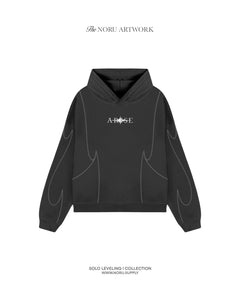 ARISE MONARCH BLACK HOODIE | SOLO LEVELING SET *PRE-ORDER*