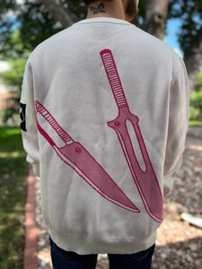 THE BLADE IS ME KNIT SWEATER