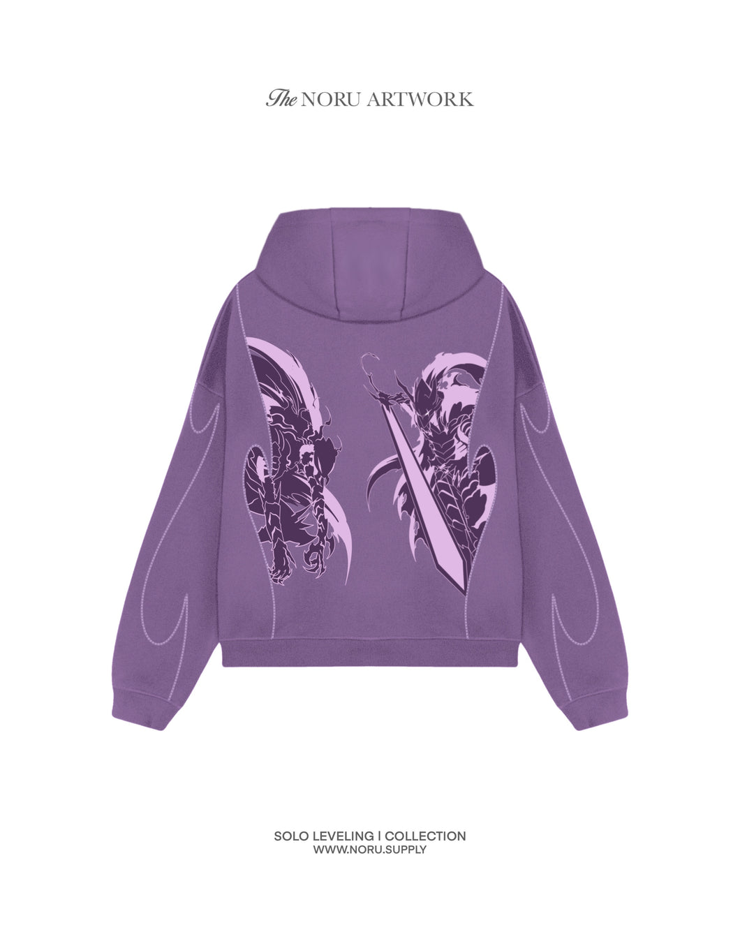 ARISE PASTEL LILAC HOODIE | SOLO LEVELING SET *PRE-ORDER*