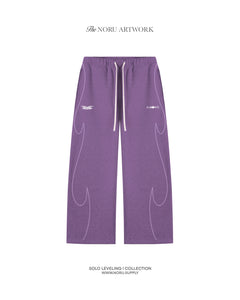 ARISE PASTEL LILAC SWEATPANT | SOLO LEVELING SET *PRE-ORDER*
