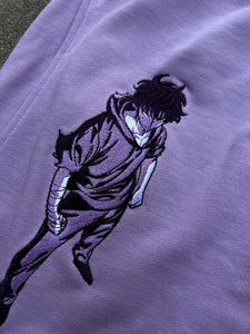 ARISE PASTEL LILAC SWEATPANT | SOLO LEVELING SET *PRE-ORDER*