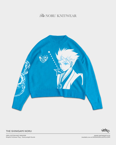 TOSHIRO HITSUGAYA | BLEACH KNIT SWEATER *PRE-ORDER*