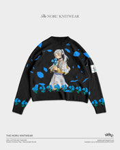 Load image into Gallery viewer, FRIEREN BLUE MOON FLOWER KNIT SWEATER *PRE-ORDER*