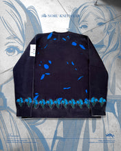 Load image into Gallery viewer, FRIEREN BLUE MOON FLOWER KNIT SWEATER *PRE-ORDER*