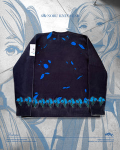 FRIEREN BLUE MOON FLOWER KNIT SWEATER *PRE-ORDER*