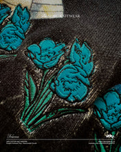 Load image into Gallery viewer, FRIEREN BLUE MOON FLOWER KNIT SWEATER *PRE-ORDER*