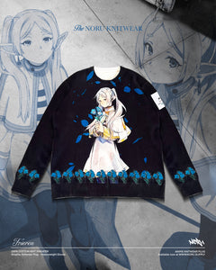 FRIEREN BLUE MOON FLOWER KNIT SWEATER *PRE-ORDER*