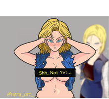 Load image into Gallery viewer, NSFW: Sexy Android 18 *Sticker*