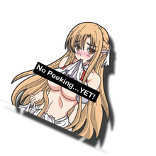 Load image into Gallery viewer, NSFW: Sexy Asuna *Sticker*