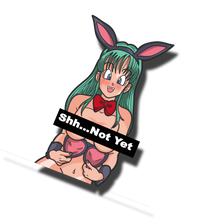 Load image into Gallery viewer, NSFW: Sexy Bulma Bunny *Sticker*