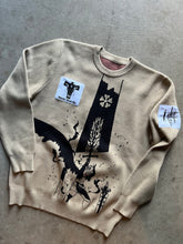 Load image into Gallery viewer, ASTA &quot;NEVER GIVE UP&quot; KNIT SWEATER