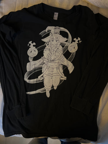 [DEADSTOCK] FIRE FORCE MAKE LONG SLEEVE - SMALL